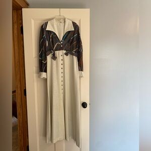 Vintage 1970’s long sleeve formal dress